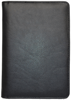 Black Classic Bound Faux Leather Notebooks