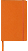 Orange Textured Bound Journal